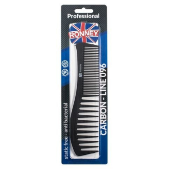 RONNEY Professional Carbon Comb - Profesjonalny grzebień RA 00096 jest-ponad0szt,zmieniam-na0:2021-04-05
